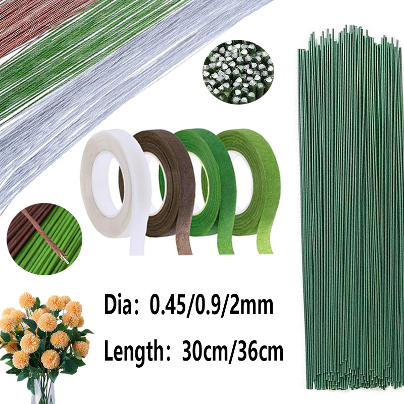 Vástagos de alambre floral ver - Florist Supply Bulk reseña y precio