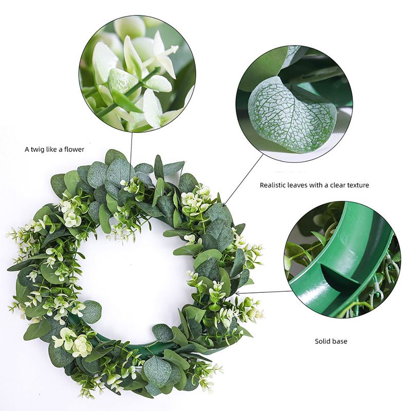 Corona de eucalipto, regalos d - Eucalyptus Preserved reseña y precio