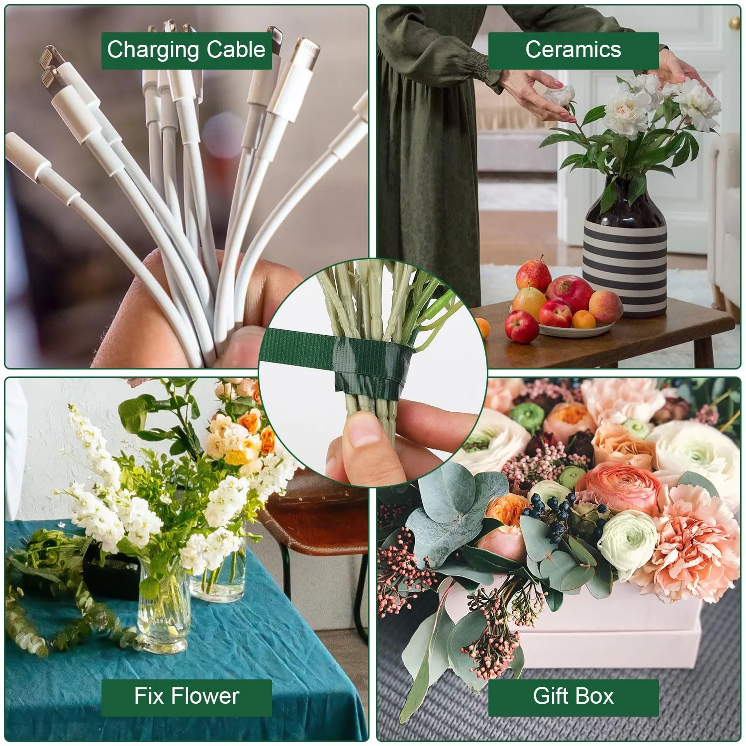 12 rollos de 15 yardas de cint - Florist Flower Supply reseña y precio